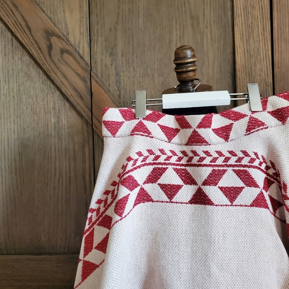 Maje Tribal Woven Skirt - Picture 2 of 3